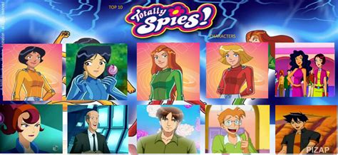 totally spies characters names|Characters .